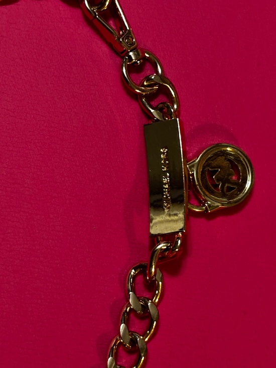 Michael Kors Gold Tone Chain Belt Adjustable main image 6